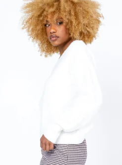 Princess Polly Amelia Sweater  Cream Shop