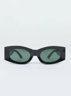 Princess Polly Amick Sunglasses  Black Store