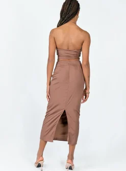 Princess Polly Amora Set  Brown Shop