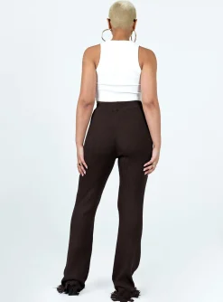 Princess Polly Anderson Pants  Brown Store