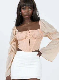 Princess Polly Angelina Ballet Top  Champagne Shop