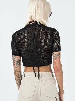 Princess Polly Anjie Top  Black Best Sale