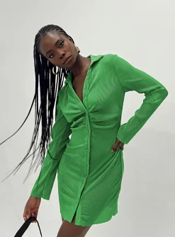 Princess Polly Annemarie Mini Dress  Green Best Sale