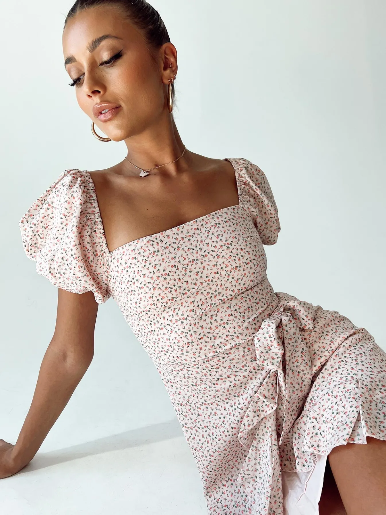 Princess Polly Annie Mini Dress Pink Hot