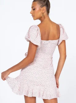 Princess Polly Annie Mini Dress Pink Hot