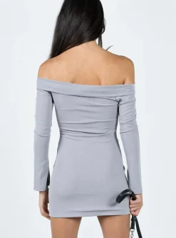 Princess Polly Anya Mini Dress Grey Hot
