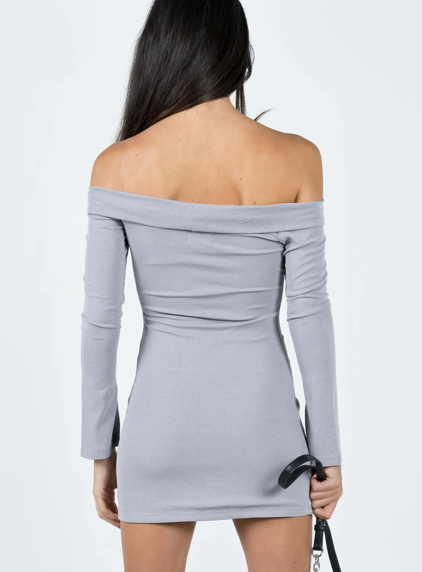 Princess Polly Anya Mini Dress Grey Hot