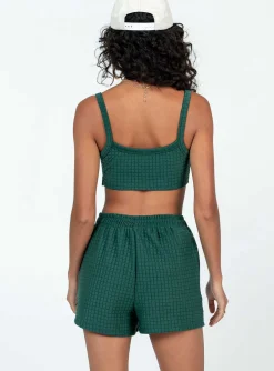 Princess Polly Arabella Short Set  Green Best Sale