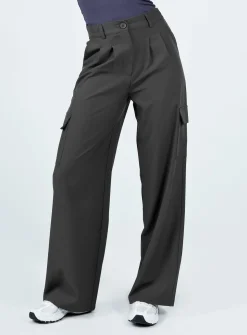 Princess Polly Archer Cargo Pants  Slate Best