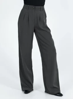 Princess Polly Archer Pantslower Impact   Slate Clearance