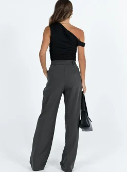 Princess Polly Archer Pantslower Impact   Slate Clearance