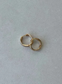 Princess Polly Archoplated Earrings   Gold Store