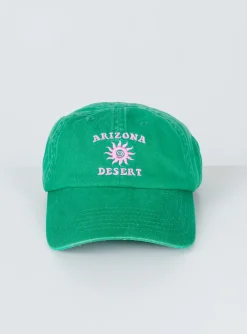 Princess Polly Arizona Desert Dad Cap  Green Clearance
