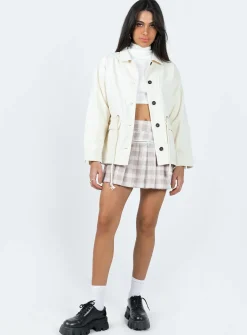 Princess Polly Armand Jacket  Cream Cheap