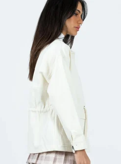 Princess Polly Armand Jacket  Cream Cheap