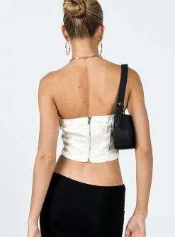 Princess Polly Armona Strapless Top  Cream Best Sale