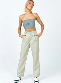 Princess Polly Aroya Top Grey Online