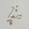 Princess Polly Arriane Earring Pack  Gold Fashion