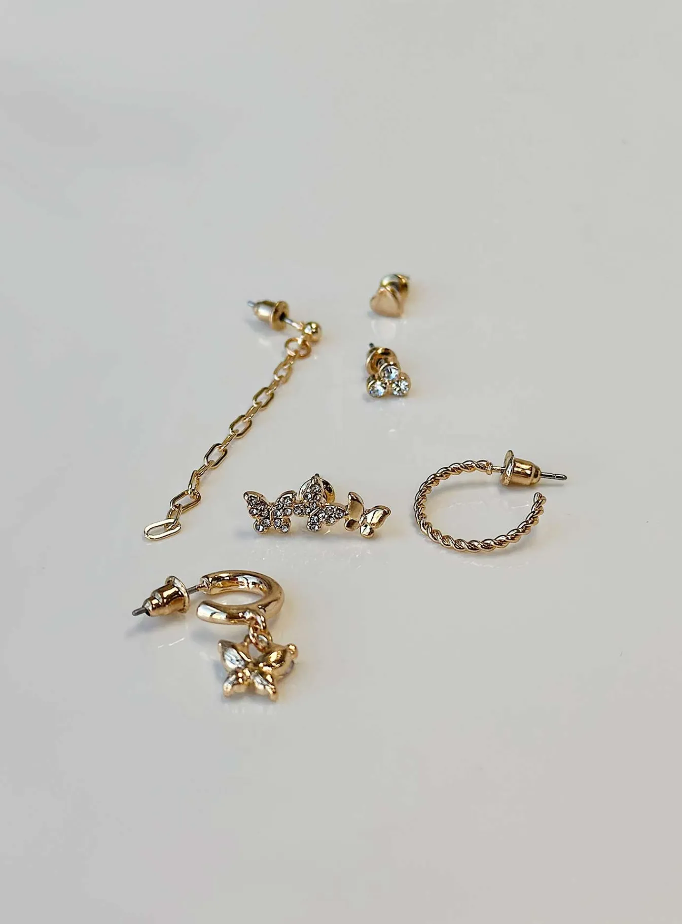 Princess Polly Arriane Earring Pack Gold Fashion