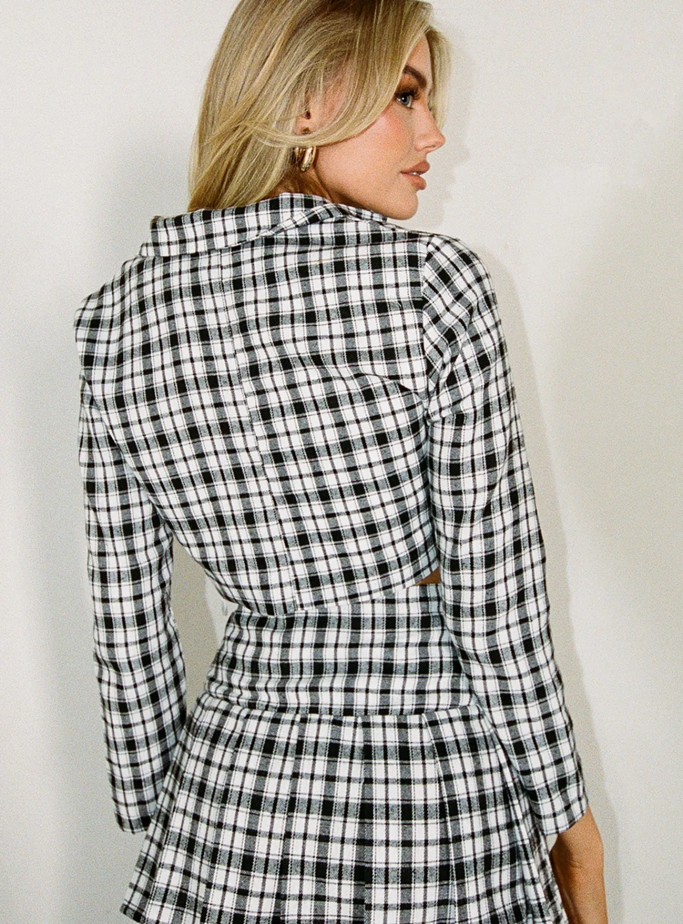 Princess Polly As If Blazer/ White Black Online