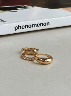 Princess Polly Aspects Ring Pack  Gold Cheap