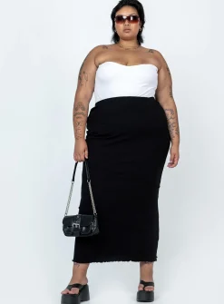 Princess Polly Aston Strapless Bodysuitcurve   White Store