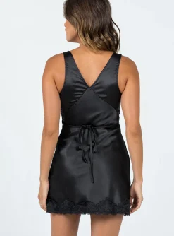 Princess Polly Athenia Mini Dress  Black Shop