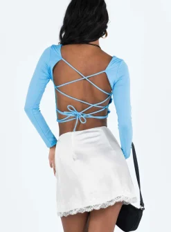 Princess Polly Athenia Mini Skirt  White Best