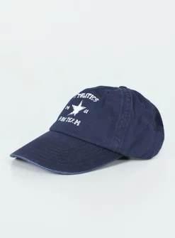 Princess Polly Athletics Pro Dad Cap / White Navy Hot