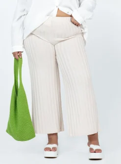 Princess Polly Augustus Pantscurve   Cream Sale