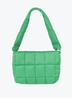 Princess Polly Auora Quilted Shoulder Bag  Green Flash Sale
