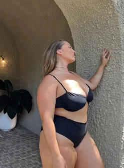 Princess Polly Avani Bikini Bottomscurve   Black Clearance