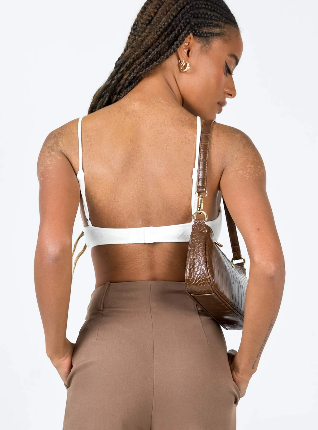 Princess Polly Averia Top White Hot