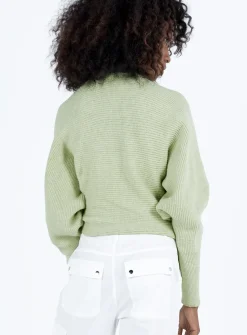 Princess Polly Aviana Cardigan  Sage Flash Sale