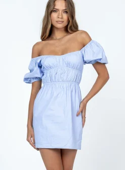 Princess Polly Aviana Mini Dress  Blue Fashion