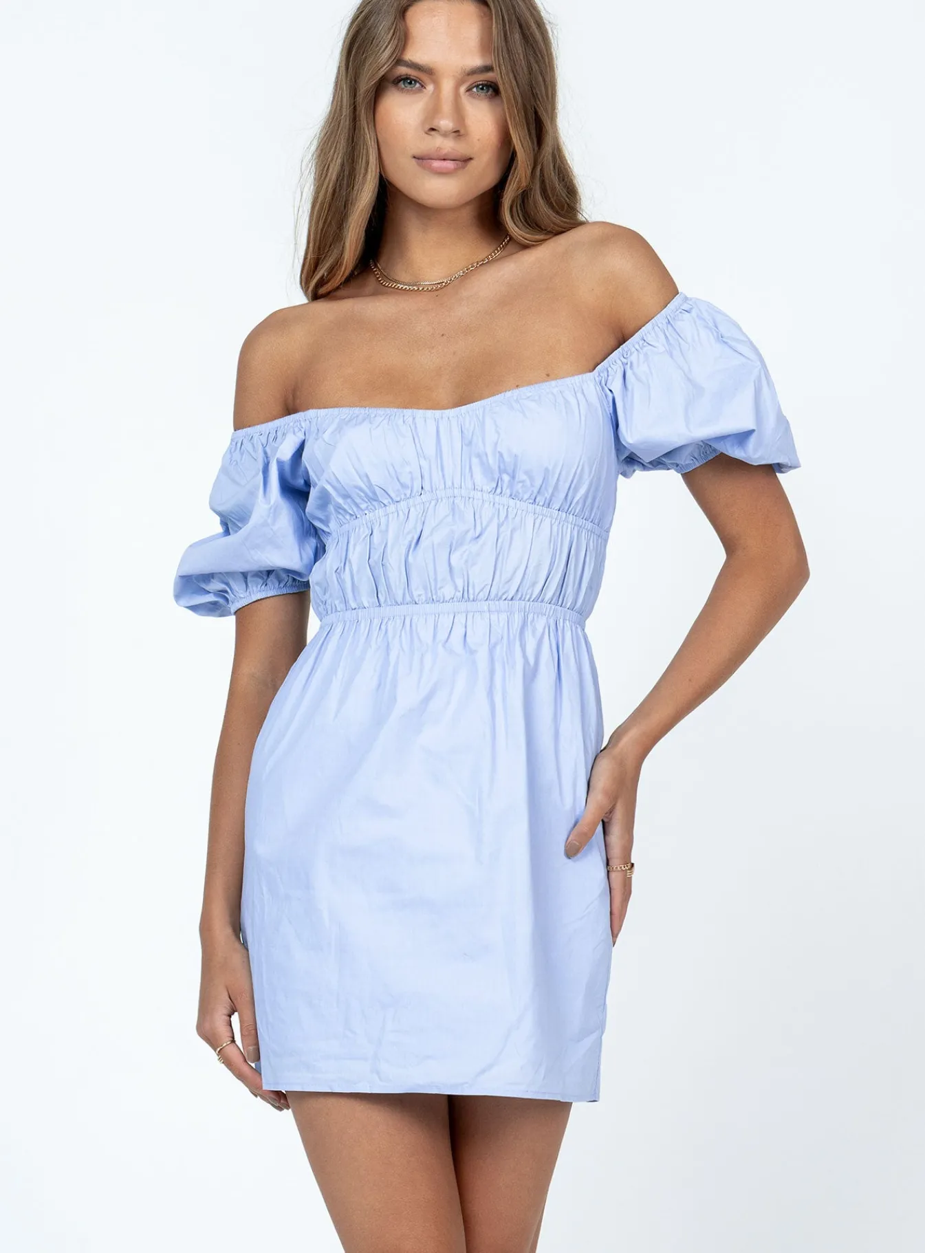 Princess Polly Aviana Mini Dress Blue Fashion