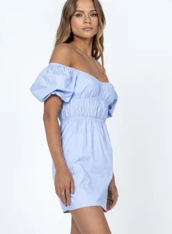 Princess Polly Aviana Mini Dress Blue Fashion