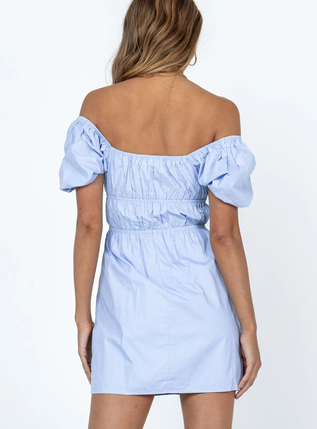 Princess Polly Aviana Mini Dress Blue Fashion