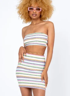 Princess Polly Avianna Set White  Multi Shop