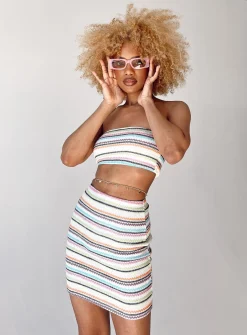 Princess Polly Avianna Set White  Multi Shop