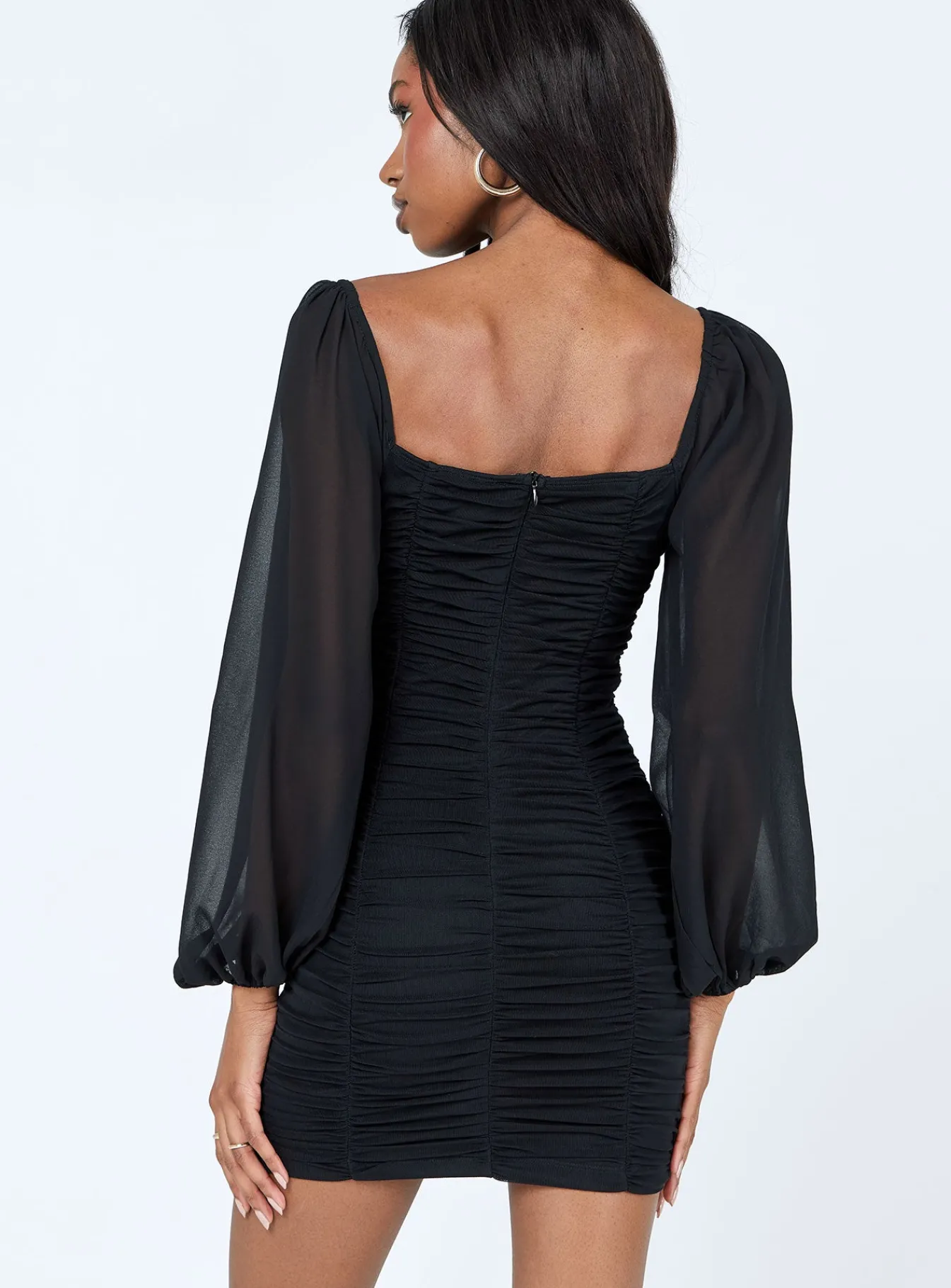 Princess Polly Axel Mini Dress Black Outlet