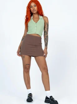 Princess Polly Aydin Top Light  Green Shop