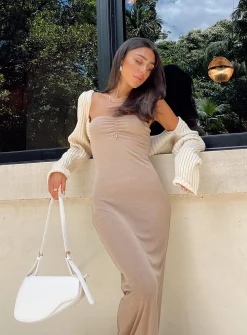Princess Polly Aytan Bolero Sweater  Beige Best Sale