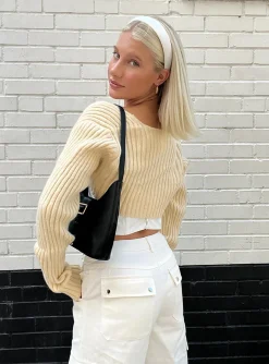 Princess Polly Aytan Bolero Sweater  Beige Best Sale