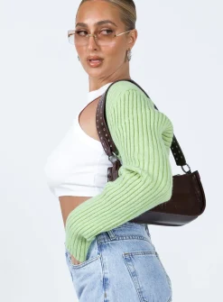 Princess Polly Aytan Bolero Sweater  Green Fashion