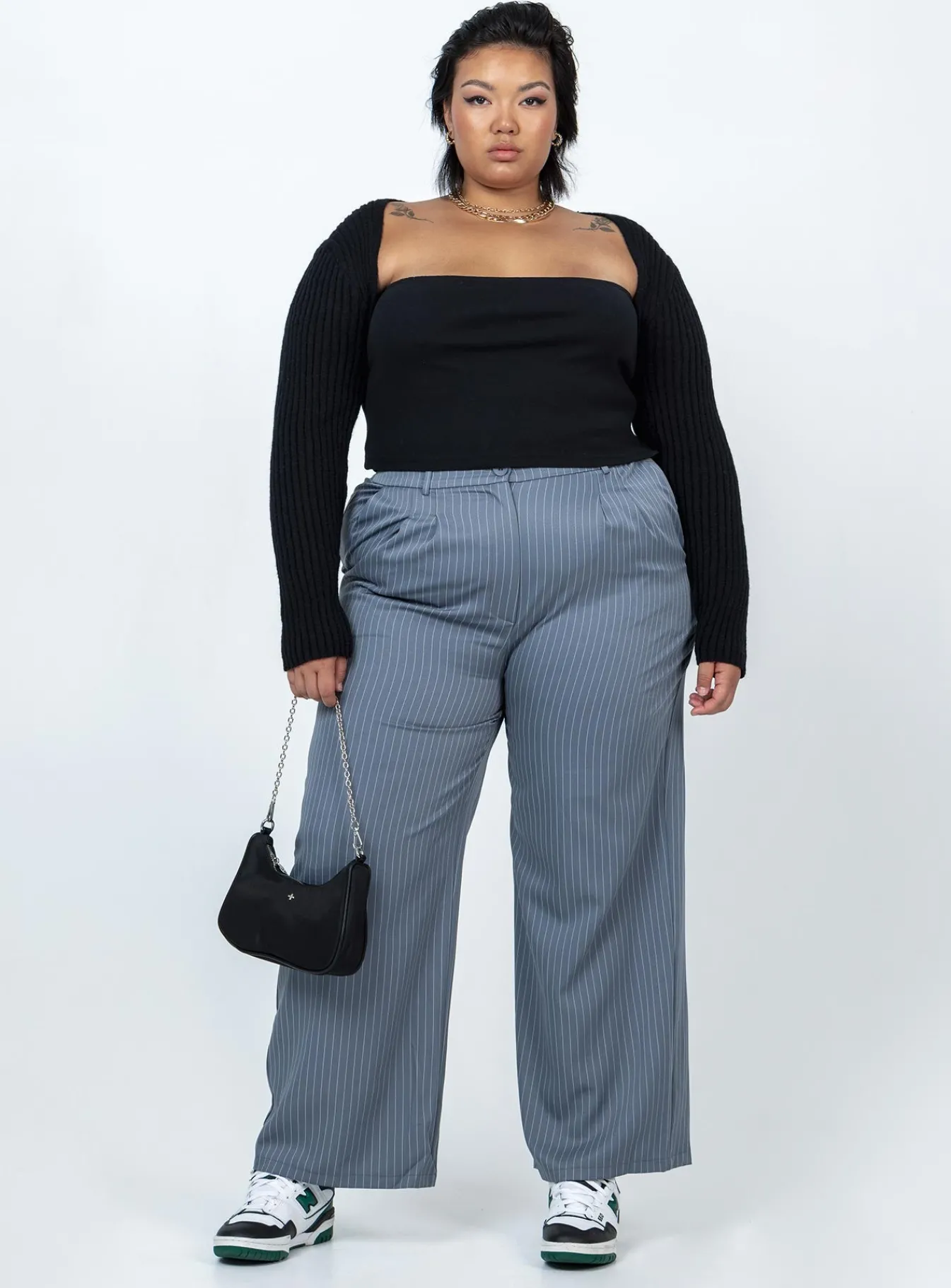 Princess Polly Aytan Bolero Sweatercurve Black Hot