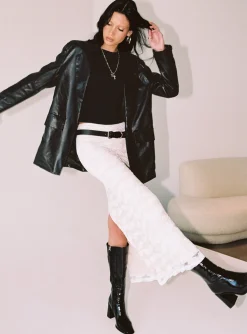 Princess Polly Azra Maxi Skirt  White Best Sale
