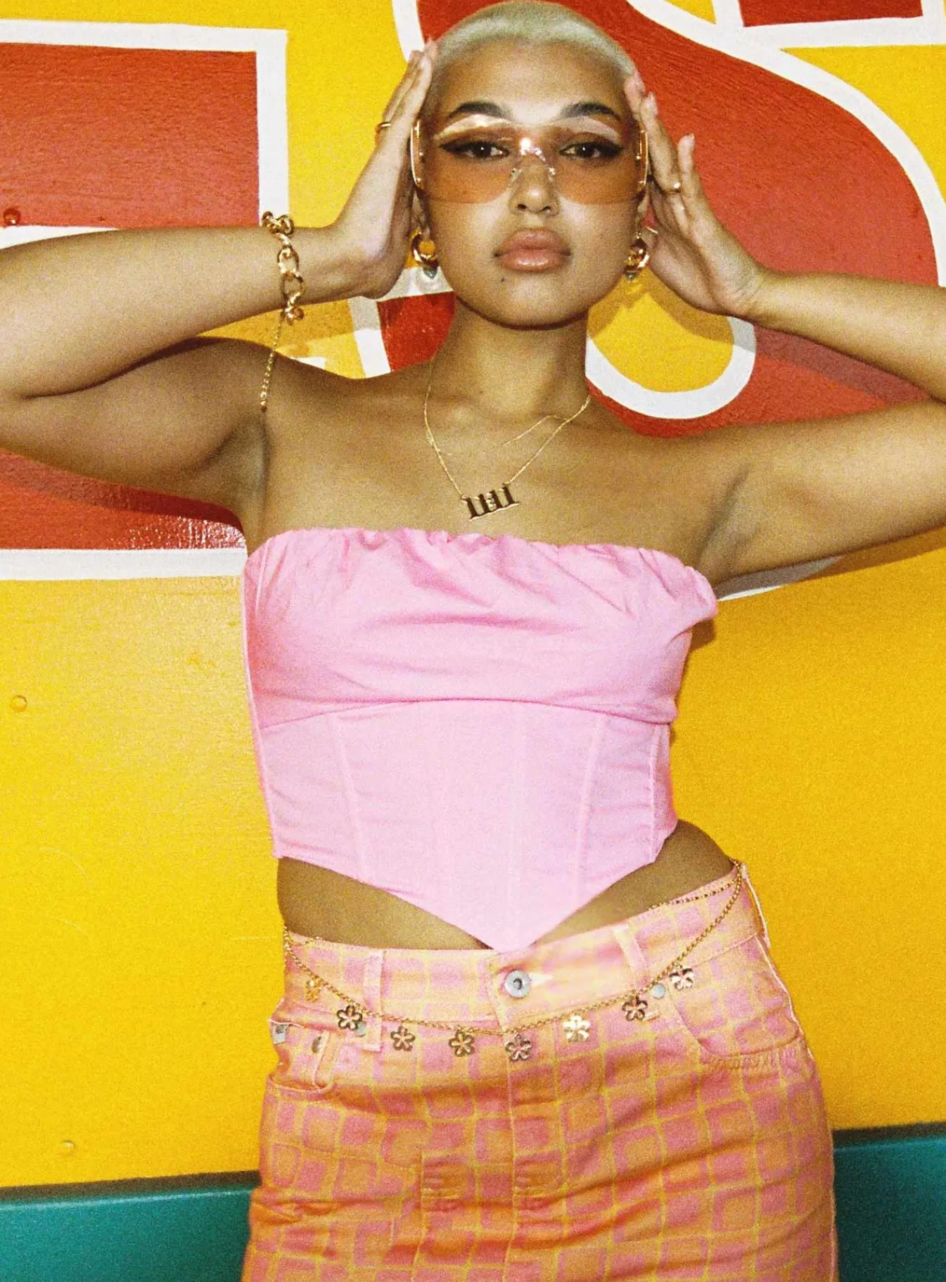 Princess Polly Bad Gal Bustier Pink Cheap