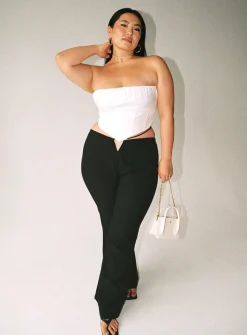 Princess Polly Bad Gal Bustiercurve   White Fashion