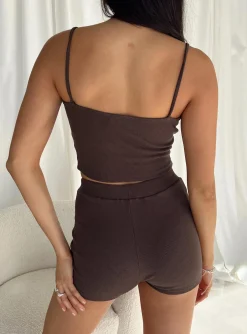 Princess Polly Bailey Bike Short  Brown Cheap